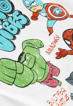 Next COLOURBLOCK SHORT SLEEVE LICENSE STANDARD - T-Shirt Print - Marvel White Red Back Print -Oberbekleidung Verkäufe e63c51b0cc9c443fa60724303e1f3a4a