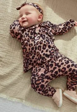 Next 4 PIECE SET - Sweatshirt - Brown/ Off White -Oberbekleidung Verkäufe e77f3fd1407f40c68e70efb7514d7775