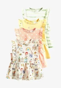 Next SHORT SLEEVE 4 PACK STANDARD - T-Shirt Print - Pink -Oberbekleidung Verkäufe e81b0b9f54c341bfb32c9962965a9635