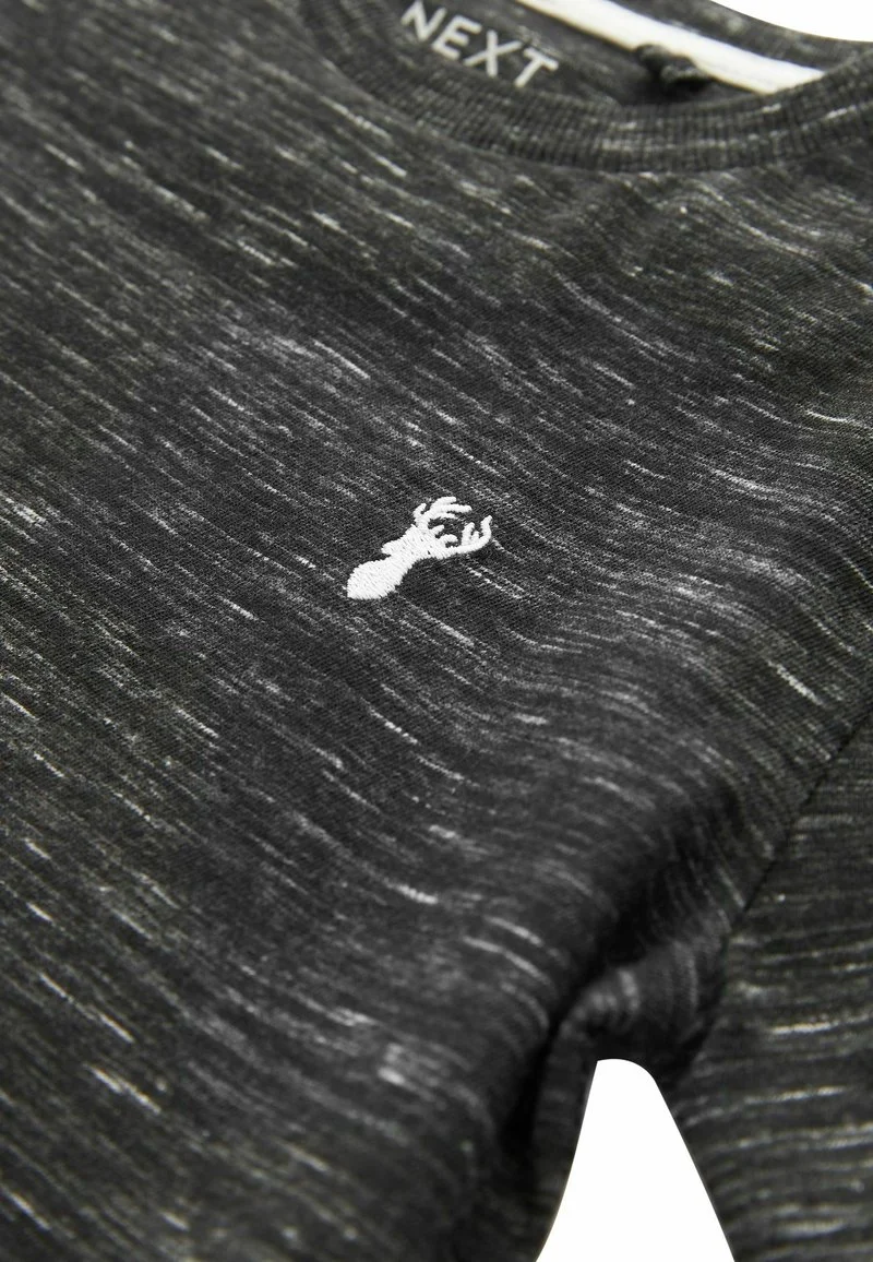 Next SHORT SLEEVES TEXTURED STANDARD - T-Shirt Basic - Black 5 Next SHORT SLEEVES TEXTURED STANDARD - T-Shirt Basic - Black – Bild 3