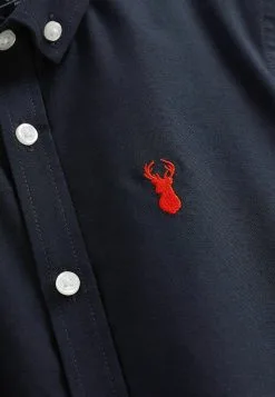 Next WITHOUT STAG SHORT SLEEVE OXFORD 3 16YRS - Hemd - Navy Blue -Oberbekleidung Verkäufe ecf2f961bf4f4404b838de7b7e687a12