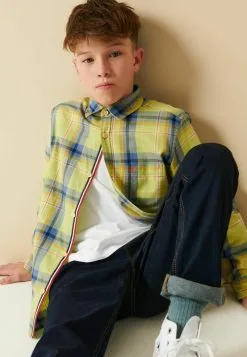 Next LONG SLEEVES STANDARD - Hemd - Green -Oberbekleidung Verkäufe edd7bb726d3a453891b9a57e219c5820