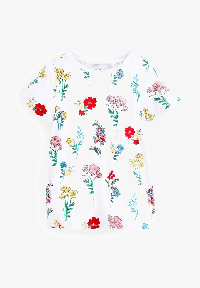 Next REGULAR FIT STANDARD - T-Shirt Basic - White 5 Next REGULAR FIT STANDARD - T-Shirt Basic - White – Bild 3