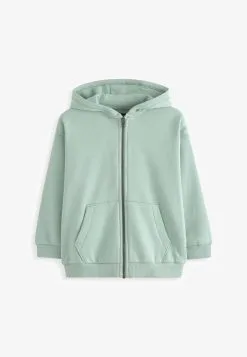 Next THROUGH - Sweatjacke - Mineral Green