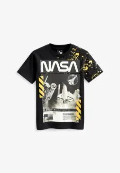 Next SHORT SLEEVE LICENSE STANDARD - T-Shirt Print - Nasa Rocket Sage Green -Oberbekleidung Verkäufe f1284d9557c7400490e6669137592a6d