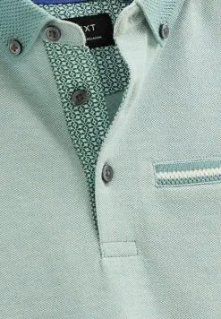 Next SHORT SLEEVE SMART - Poloshirt - Mint Green -Oberbekleidung Verkäufe f5a99a7ebc9c4e3bb224b59c9ad7f9c9