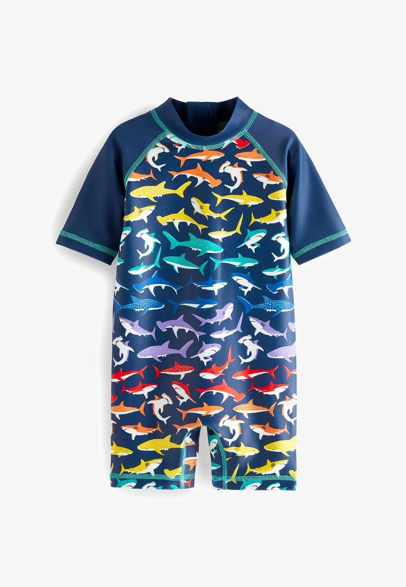 Next SUNSAFE ALL IN ONE STANDARD - Badeanzug - Blue Stripe Crabs 7 Next SUNSAFE ALL IN ONE STANDARD - Badeanzug - Blue Stripe Crabs – Bild 5