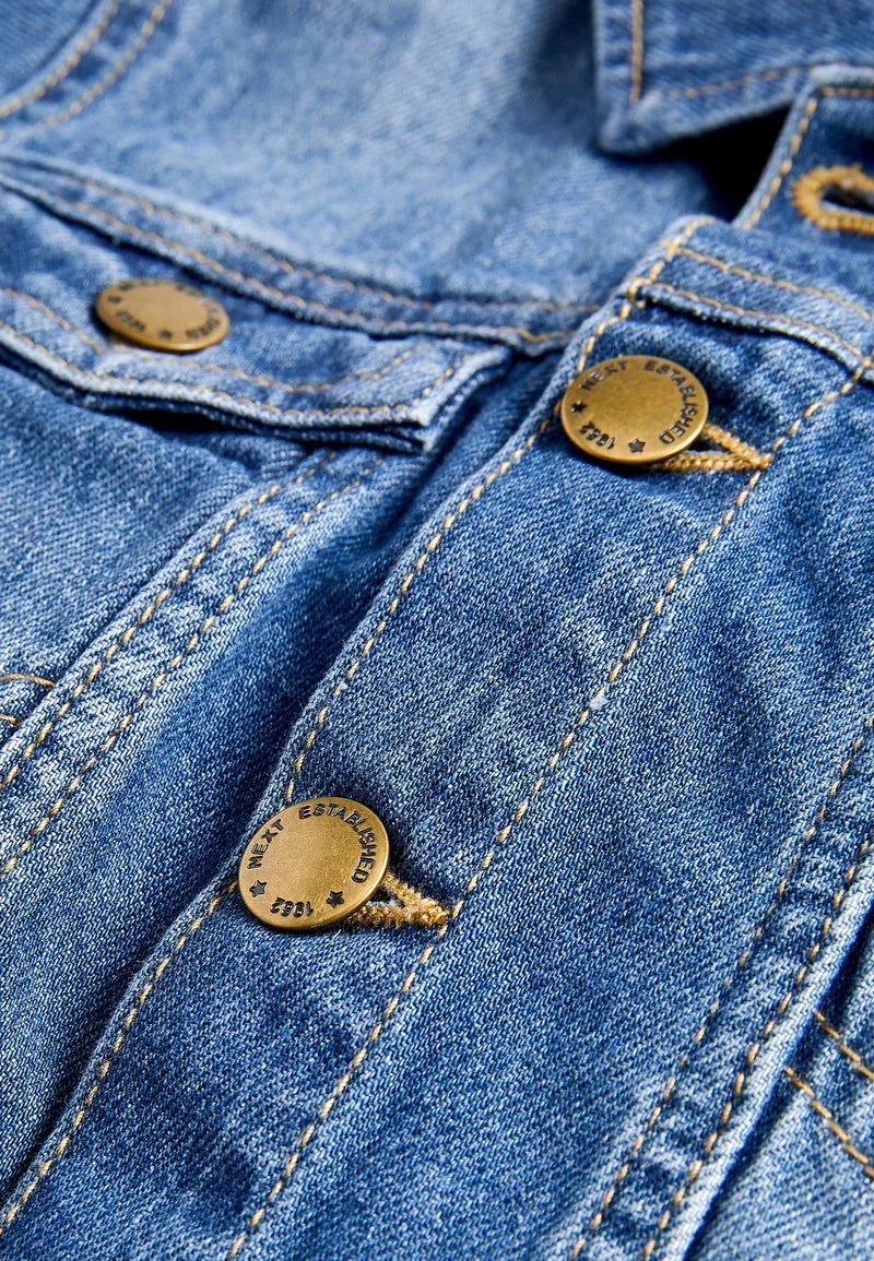 Next MID WASH WESTERN - Jeansjacke - Blue 5 Next MID WASH WESTERN - Jeansjacke - Blue – Bild 3