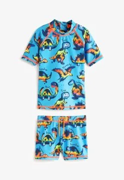 Next 2 PIECE SUNSAFE SET STANDARD - Badeanzug - Blue Dinosaur -Oberbekleidung Verkäufe f7c4f5f6132a4e0cbc4230d2f8d44872 1