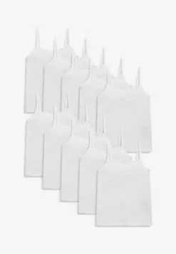 Next CAMI 5 PACK - Top - White -Oberbekleidung Verkäufe fa675fac9abd4292a69e0b7c0c513d4b