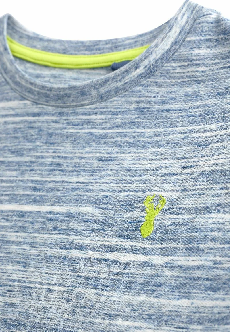 Next SHORT SLEEVES TEXTURED STANDARD - T-Shirt Basic - Blue 5 Next SHORT SLEEVES TEXTURED STANDARD - T-Shirt Basic - Blue – Bild 3