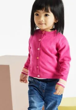Next RAINBOW STANDARD - Strickjacke - Pink