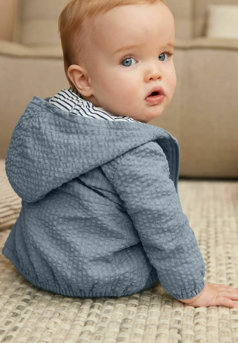 Next CRINKLE STANDARD - Übergangsjacke - Blue 4 Next CRINKLE STANDARD - Übergangsjacke - Blue – Bild 2